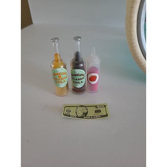 Our Generation Hot Dog Stand Food Cart *FLAWED* Incomplete Set - Picture 11 of 14